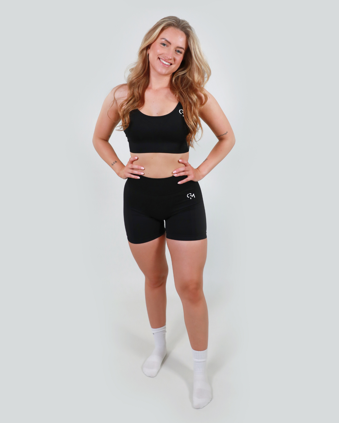 Pure - Soft Scrunch Shorts Black