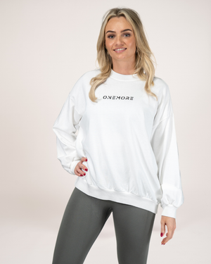 Empower - Oversized Sweater White