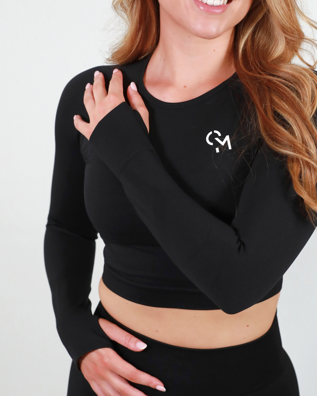 Pure - Tight on Long Sleeve Black